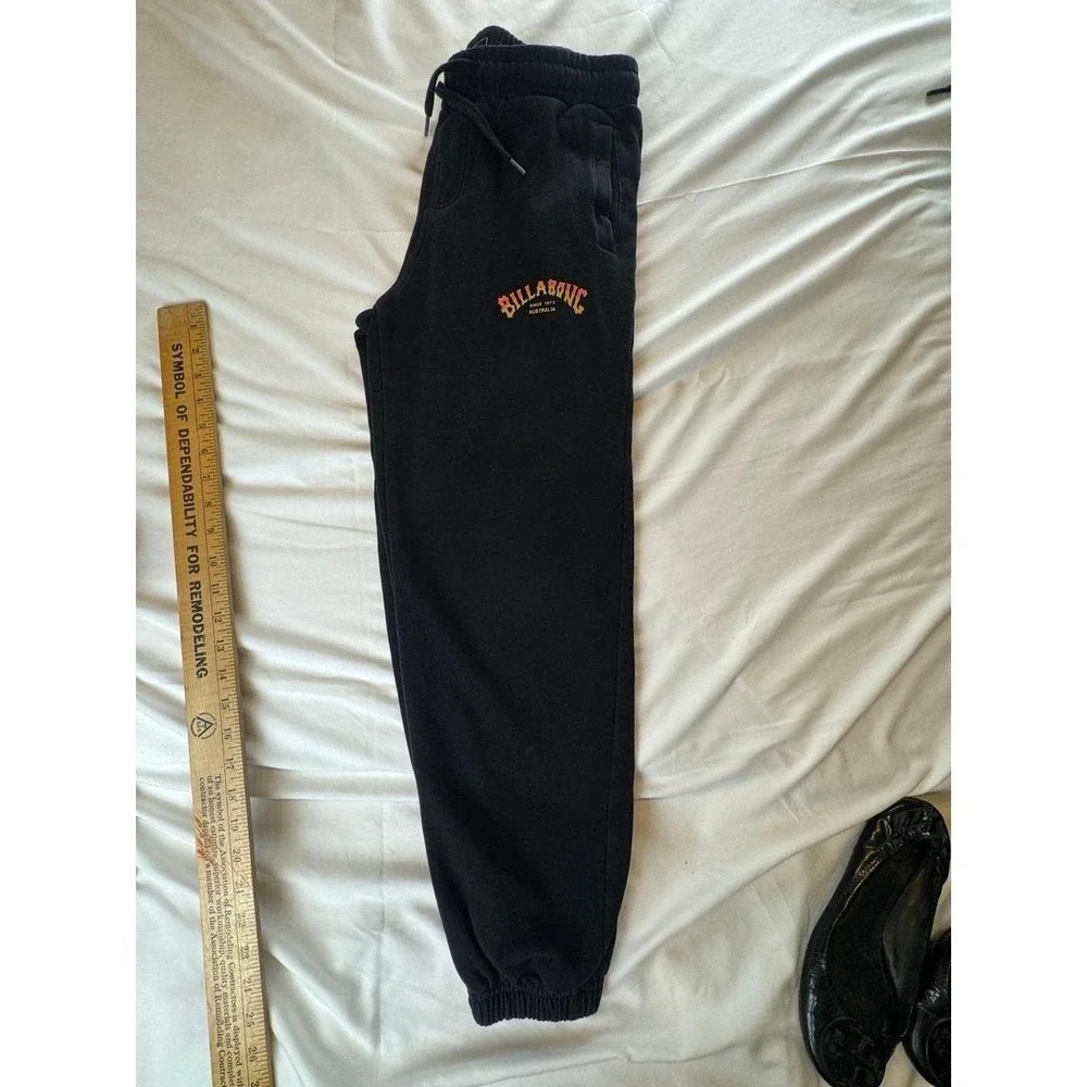 Billabong Sweatpants Black DrawstringBillabong Sweatpants Black Drawstring Waist